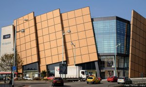 This is Britain's Drake Circus Shopping Mall, which isn't one of the UK's best loved buildings. Nevertheless, it was said to be the recipient for the National Loo Awards, with wiping the floor of the competition for Attendant of the Year.