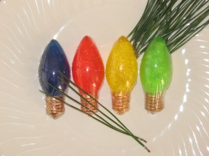 They may not light up, but at least you don't have to decorate the outside of your house with them. Of course, they're just bulbs if you know what I mean.