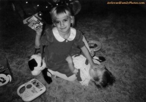 Man, some kids just don't know how to share the spotlight. Then again, other kids must not care as much. Still, sibling rivalries do start out young, do they?