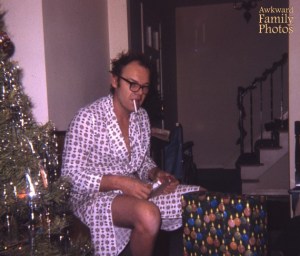 Let' hope he doesn't burn down the tree like Uncle Lewis did in Christmas Vacation, which led to that iconic squirrel scene.