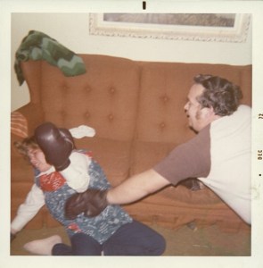 Boy, Carly is going to have a very hard time pinning her dad for this year's Festivus. Also, I'm sure this picture was taken way before 1997.