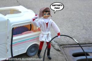 Unfortunately, I'm not sure if his living arrangement does any good for the environment. I mean dumping sewage down a storm drain is illegal as well as not a good idea.