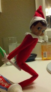 Oh, my God, that's really sick. Now I guess their toothbrushes are all covered in elf shit, this family might need to go to Wal Mart or Big Lots.