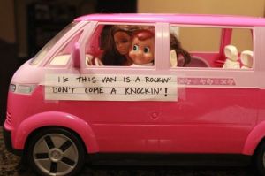 Looks like Dangles is going to get in deep trouble once Ken finds out that he's screwing his girlfriend. Still, at least he wasn't with GI Joe's main squeeze. Now that's a doll you don't want to mess with.