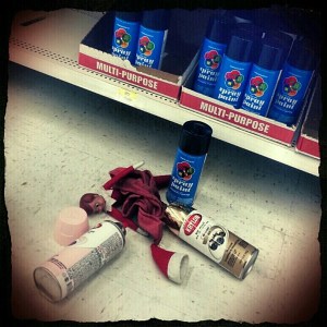 Looks like we need to report this to Santa Claus. Also, that paint huffing can't be good for Glitter Bug's magic.