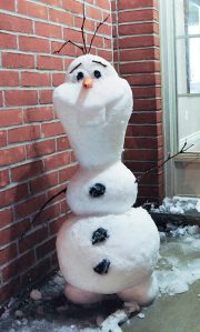 Of course, you have to have Olaf from Frozen on this post. However, that section where he's singing about summer is kind of disturbing if you really think of it. I mean he certainly wouldn't survive that.