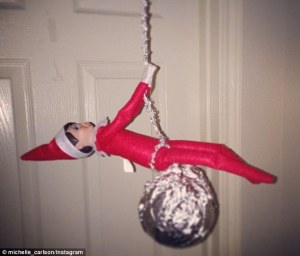 I'm sure this rendition of the popular Miley Cyrus music video as well as hit song will not sit well with Santa at the North Pole at all.