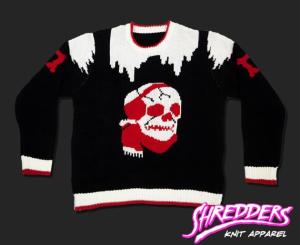 Of course, when I see a picture of a skull wearing ear muffs and a scarf, I don't think it's a good sign. Rather, I might suspect that cannibalism was involved.