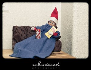 Now Heimel spends his days drinking pop, eating junk food, and watching daytime TV while wrapped in his Snuggie. Poor thing.