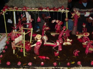 In Oaxacca, they have Night of the Radishes on December 23, in which artisans carve oversized radish art to compete in the local contest.