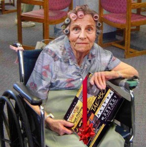 I'm not sure if Grandma knows what Taebo is or if anyone at the high rise does either. Still, she probably never took it out of the packaging.