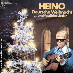 For those who haven't seen my post on tacky album covers, Heino's the guy I said seems more appropriate for some Dieter inspired music video. He was the guy holding the roses. And he's even more terrifying in shades.