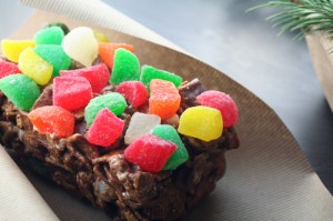 Of course, gum drops may not be the best but at least the brownie part is tasty. After all, who doesn't love brownies?