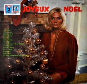 Seriously, that tan doesn't look real at all. Still, she doesn't seem to be in the festive mood for this Christmas season. Then again, they may be aiming for irony here.