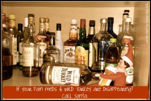 So that's why the pain meds and wild turkey have been disappearing all of a sudden. Still, I think he may have a problem.