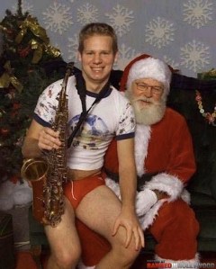 Santa Claus: "Okay, if I have to deal with this kind of shit on a daily basis during this gig, consider me not open to doing it next year."