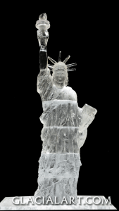 Of course, they use the Statue of Liberty for almost every art medium since its such a icon and symbol of New York City.