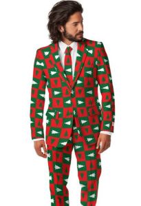 Sure this guy may be modeling very ugly suits, but he can take a ride in my one horse open sleigh any day.