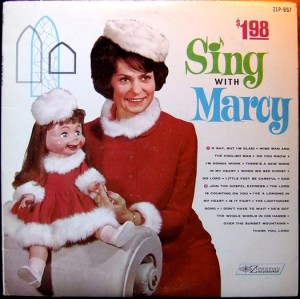 I have yet to understand the use of why ventriloquism seems to be so rampant in the Christian media. And the dummies always seem to be so creepy. Still, I'm sure Marcy is likely to haunt children in their dreams.