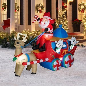 So does this mean that Santa is taking these penguins back to the Southern Hemisphere where they belong? If not, then where?