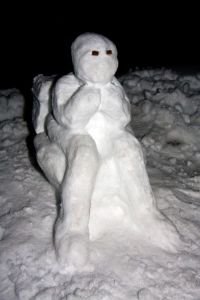 Now I'm sure this guy is thinking deep thoughts as he's on the pot. Of course, I wonder what he's going to do when he's done.