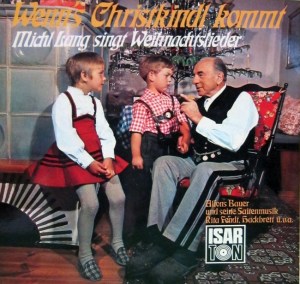 For a traditional German Christmas album, there are so many options for a cover. I mean they could've used Saint Nicholas giving sweets to children or a rustic village in the snow. Why they chose Grandpa making children cry, I have no idea.