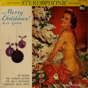 Even more ironic is that this album features artists such as Pat Boone, the Lennon Sisters, the Mills Brothers, and the Lawrence Welk Orchestra. These artists weren't exactly people you'd expect on an album with such a provocative cover.