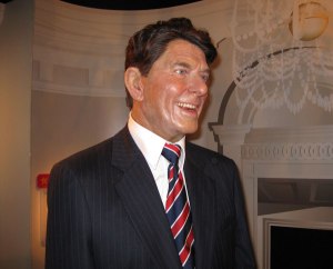 Sure as a liberal I'm not a big fan of Reagan at all. However, even so, I don't think this wax work seems to capture his warm personality that got a lot of idiots to vote for him. Seriously, he seems like he's had a few face lifts and a spray tan.