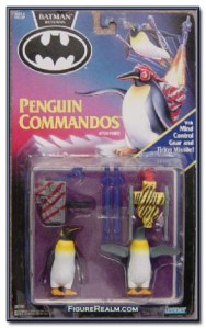 So there you go kids, the Penguin's henchmen are actually real penguins with little penguin weapons they could use. Well, until they have to back to their breeding grounds and pass eggs to each other. Of course, Cracked may have it right saying, "There's no way enough of these toys sold to offset the cost of the liquor it took to design them."