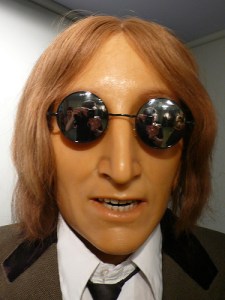 Let's see unnatural hair color and tan. No wonder John is wearing sunglasses here. Hate to see what his eyes look like under there.