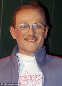 Or as I call it, "a really bad rendition of Walter White from Breaking Bad or as if Martin Mull had played him in the 1980s." I don't know who the hell this guy is but whoever he is, he sure seems creepy.