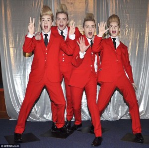 Or as I call it, Whoville's version of One Direction. Yeah, I wouldn't mind the Grinch robbing them of their presents around Christmastime for these guys are just plain creepy and probably a real pain in the ass.