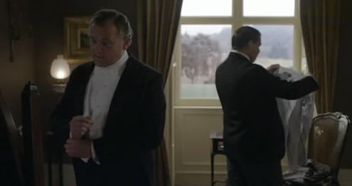 Master Dressing Room: At Downton Abbey, this is the room in the house where the resident Earl of Grantham gets dressed about 4 or more times a day. Also, serves as a second bedroom to the resident Earl whenever is wife is furious with him after their daughter died from post-partum eclampsia.