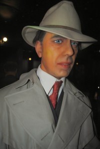 Okay seems like Bogart needs to get off the booze and cigarettes looking like this. Also, I'd stay away from the tanning salons just for good measure. Still, here's not looking at you, kid.