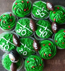 Warning: green icing may cause your guests to sport green lips, which are much more appropriate for Saint Patrick's Day.