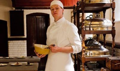 Chef/Man-Cook: At Downton Abbey, this is the job a lady's maid's nephew aspires to be even though he's just a second footman. Still, gets his chance to train at the Ritz Hotel through hard work and sheer luck in Season 4.