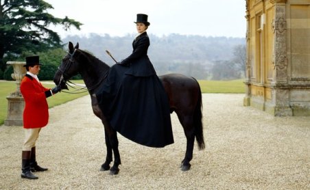 Groom: At Downton Abbey, this job goes to a guy who probably doesn't have much screen time. But he's there because his main job is taking care of the horses and that he had to bring one out to match Lady Mary's riding habit.