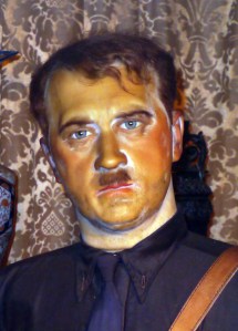 Seems like Der Furher doesn't really like spending his weekends on the beach doesn't he. Guess he kept forgetting to put on his sunblock and kept getting his face burned.