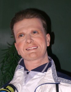 Hey, I didn't know they had a wax rendition of Olympic athlete Bruce Jenner from Keeping Up with the Kardashians. They even nailed his plastic surgery disaster, well, somewhat.