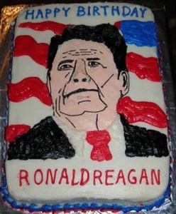 Now I am not a fan of Ronald Reagan and don't think of him as a great president (in truth I view him as quite the opposite). However, I understand that many Republicans view him on the same level of Jesus for some reason. Nevertheless, even if you know a Republican who has a birthday, you probably want to keep politics out of it. Seriously, such subject can really ruin a party.