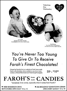 Okay, now babies in love is just pushing it. Seriously, what were these designers thinking? This isn't cute, it's disturbing. Babies are known for crying, slobbering, and pooping in diapers, not giving each other chocolates! Seriously, why?