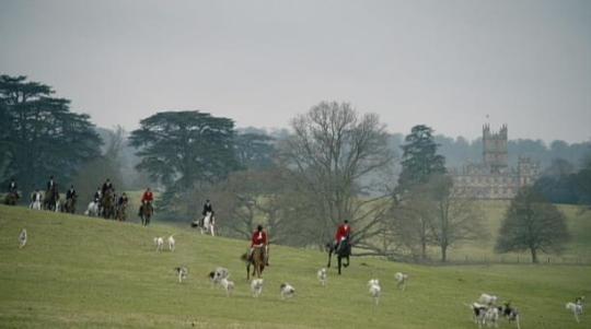 The Hunt: At Downton Abbey, this is an event in which the Granthams and a lot of rich folks load up their guns, saddle up on horseback,  and ride on wit the dogs to shoot some prized game. Not sure if any of them get wasted before then but there's a lot of comedy sketches that play off the alcohol bit.
