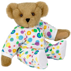 Of course, this Teddy bear might be for babies since it has cute little footie pajamas. Nevertheless, this is something any little kid could love and want to go to bed with.