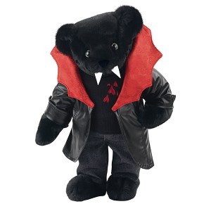 Sure he may be a vampire with fangs, but he's far more cuddly than Edward Cullen from the Twilight series and much cuter, too. Still, doesn't seem pale by any means.