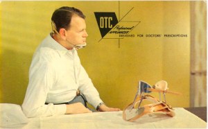 Sure that contraption may stabilize your neck but putting that chin rest on your shoulders just looks very uncomfortable from what I see with the other one.