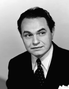 Though his looks and short stature prevented him from becoming a romantic leading man, Edward G. Robinson achieved Hollywood greatness playing 1930s gangsters from Warner Bros. Yet, despite his onscreen persona and imitable New York accent, he was a sensitive soft spoken man who spoke 7 languages, collected fine art, and hated guns. Yet, when he's Little Caesar, he's best known for, "Mother of mercy, is this the end of Rico?" not, "Pizza, Pizza."
