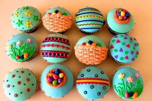 Now these motifs consist of eggs, baskets, and flowers. Yet some of them have spring designs on them as well.