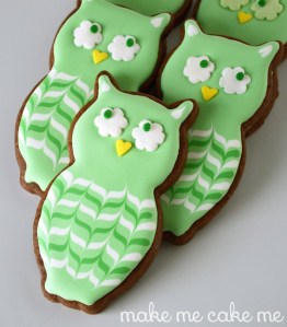 I'm not sure what significance owls have on Saint Patrick's Day yet, these are quite cute. Seriously, they're adorable and I don't care.