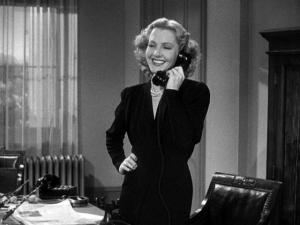 While many actresses were seen for their great beauty, Jean Arthur was seen as a romantic lead as a "everyday heroine" particularly in Frank Capra films. She's also known for her aversion from the public eye and taught Meryl Streep at Vassar.