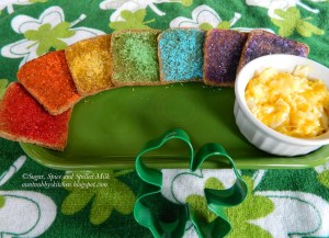 Of course, these manage to have their color mostly because they're all covered in sugar. Nevertheless, they are quite pretty.